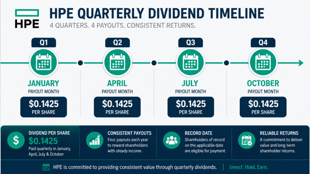 hpe stock dividend